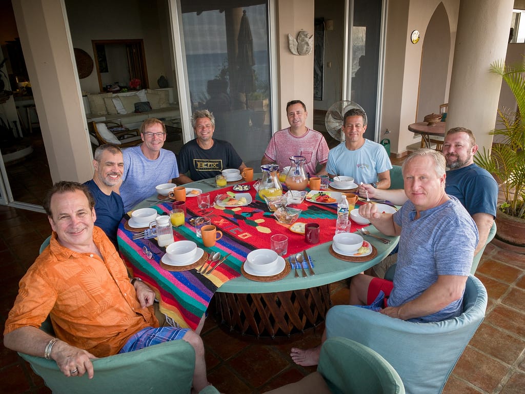 Mexico Retreat for Men Amazing Breakfast